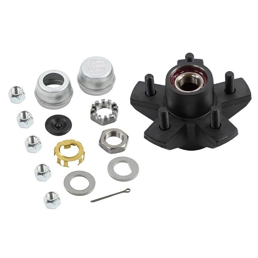 DT 3500ページ DEXTER 86 in. Round Tube 4 in. Drop Trailer Axle (3500 lb